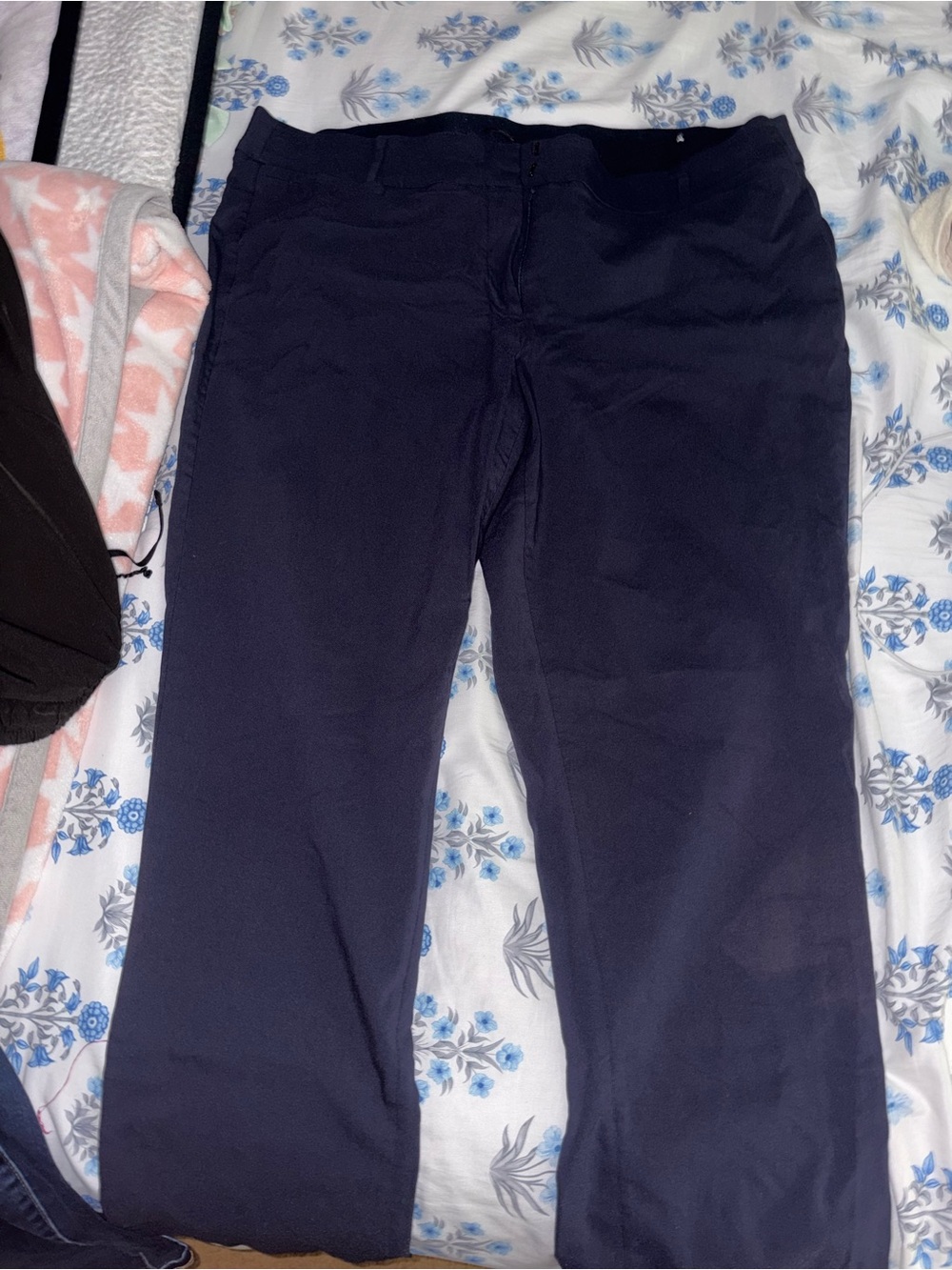 Lane Bryant Navy Boot Cut Pants